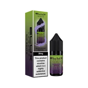 Blackcurrant Menthol Elux Nic Salt 10ml
