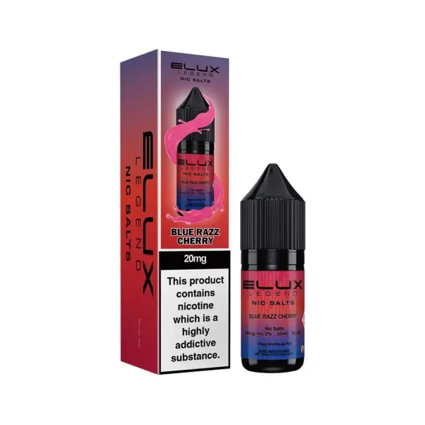 Blue Razz Cherry Elux Nic Salt 10ml