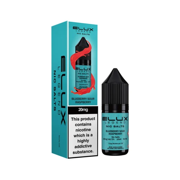 Blueberry-Sour-Raspberry Blueberry Sour Raspberry Elux Nic Salt 10ml