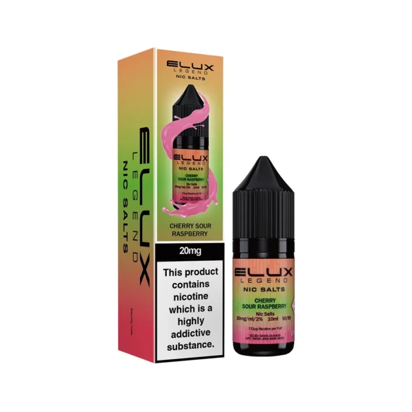 CHERRY-SOUR-RASPBERRY-1 Cherry Sour Raspberry Elux Nic Salt 10ml