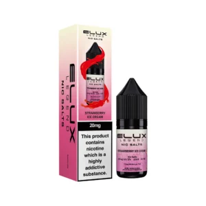 Strawberry Ice Cream Elux Nic Salt 10ml