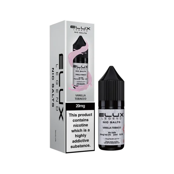 Vanilla Tobacco Elux Nic Salt 10ml