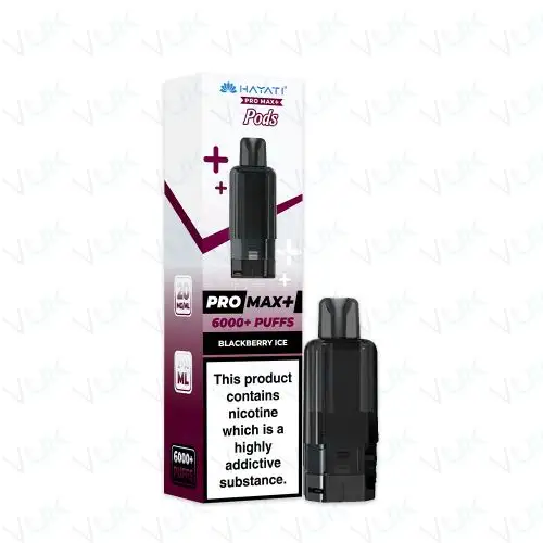blackberry-ice--hayati-pro-max-plus-6000-prefilled-pod-and-container Hayati Pro Max 6k Pods