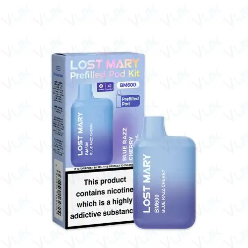 blue-razz-cherry--lost-mary-bm600-prefilled-pod-kits Lost Mary BM600 Prefilled Pod Kit